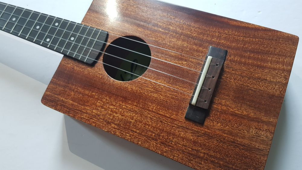 Cigar Box Guitar - Oil Can Acoustic/Electric Tenor Ukulele
