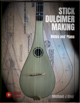front cover of stick dulcimer making book